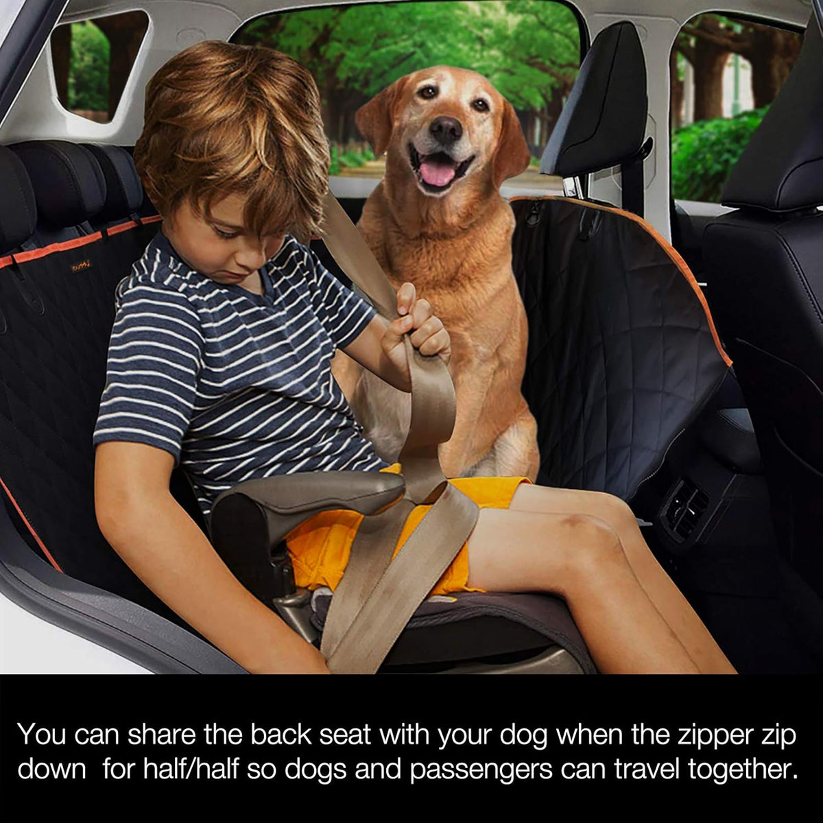 100% Waterproof Dog Car Seat Cover W415572
