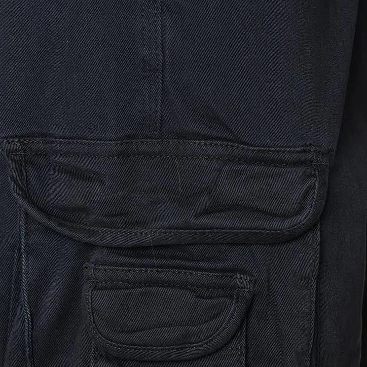 Cargo Black Pants K344