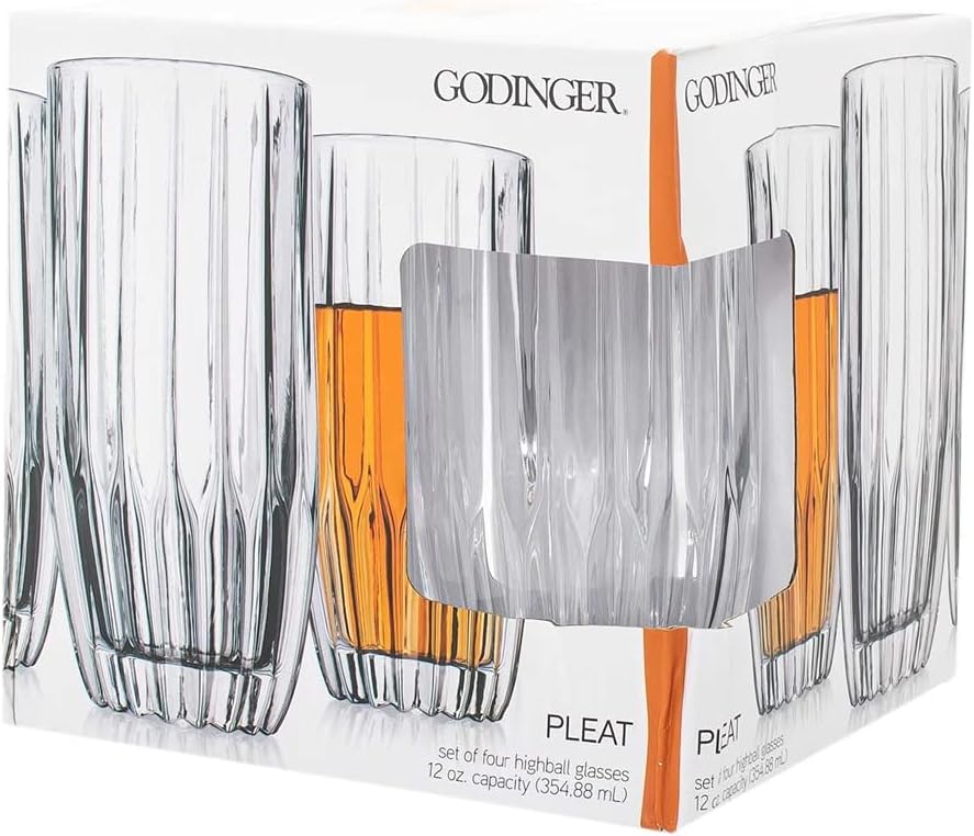 Set of 4 Highball Glass Cup S3423
