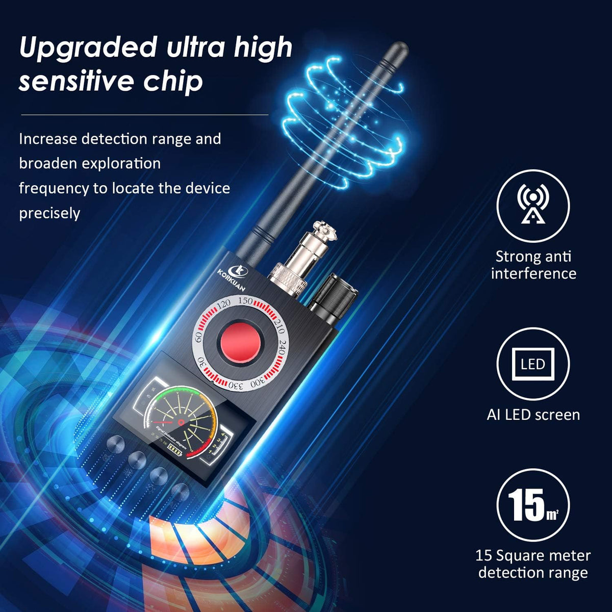 Anti Spy Bug Detector X33766