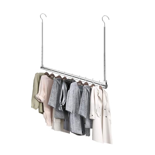 Chrome Hanging Closet Rod (2 Pack) K328
