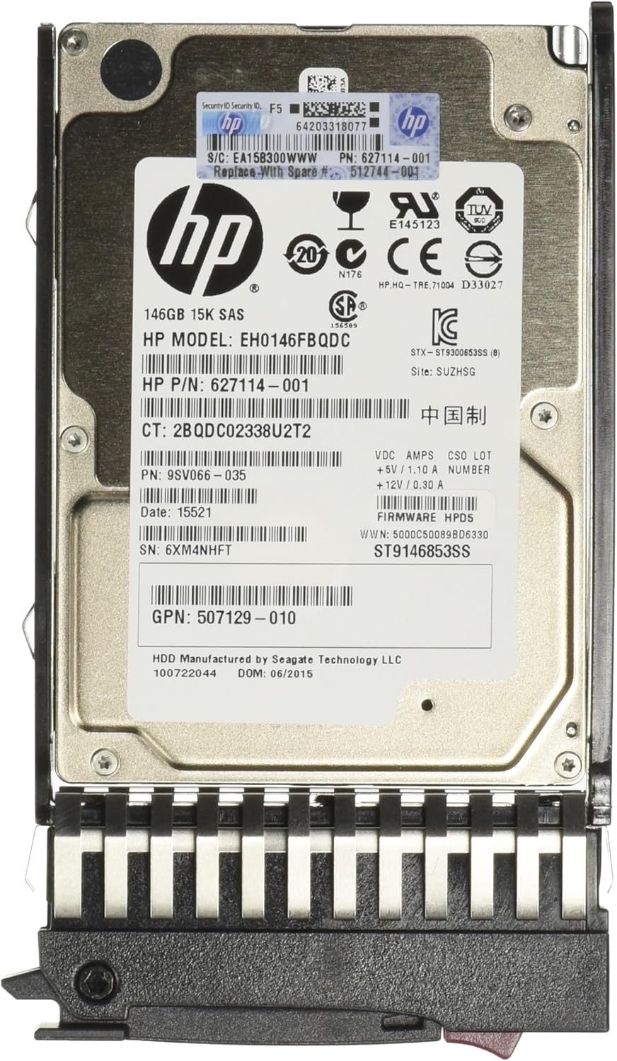146 GB 15K SAS 2.5-Inch Internal Hard Drive O481128