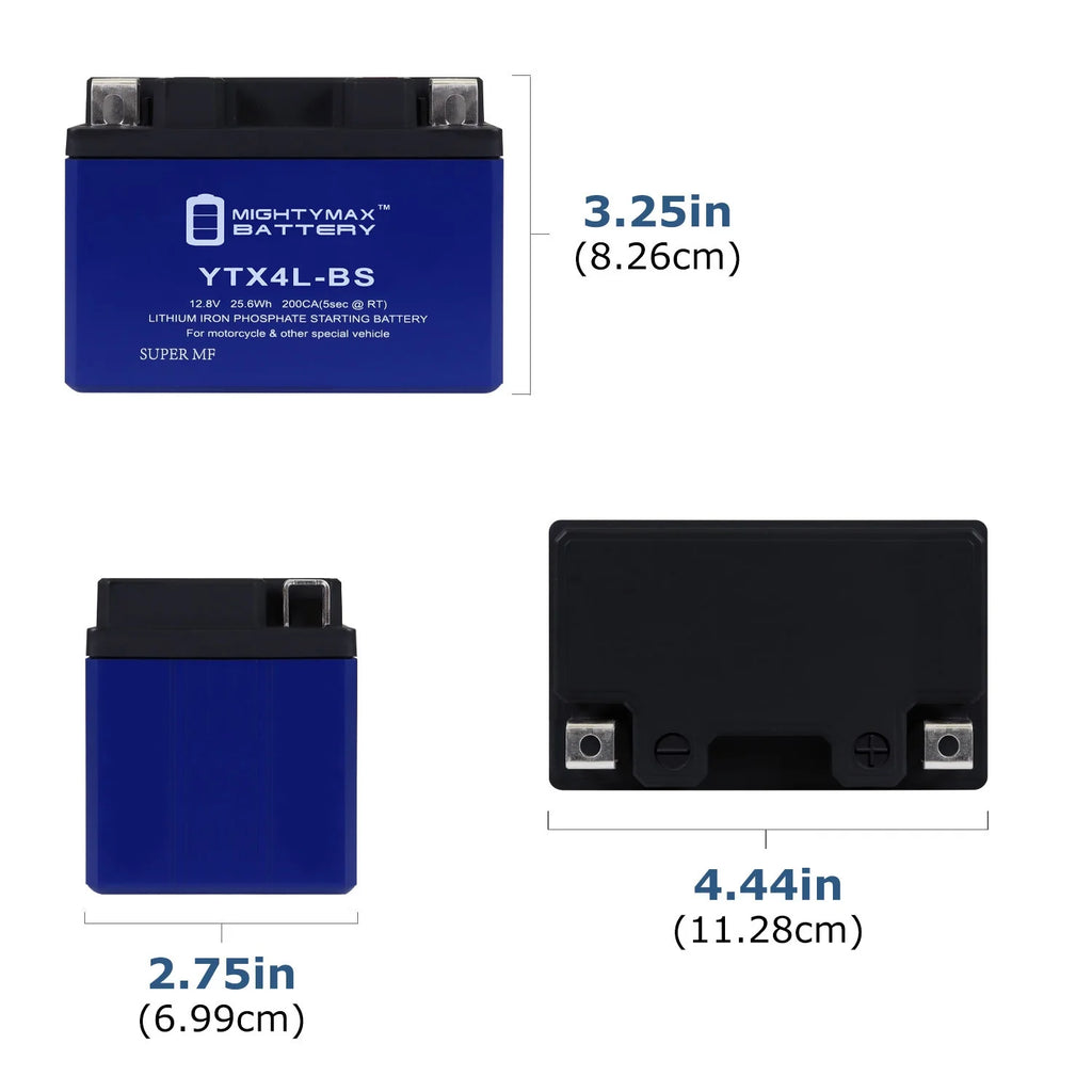 4 Pack Lithium Replacement Battery G464