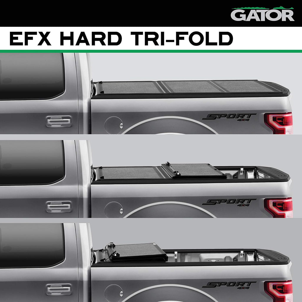 Hard Tri-Fold Truck Bed Tonneau Cover L327