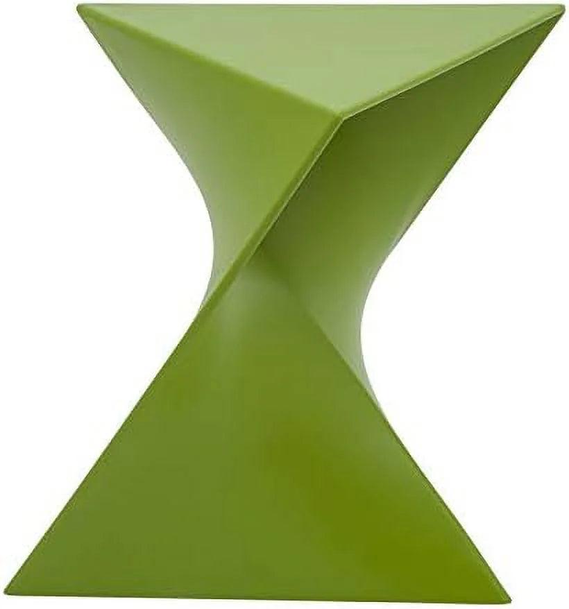 Green Plastic End Table Set Of 2 N390