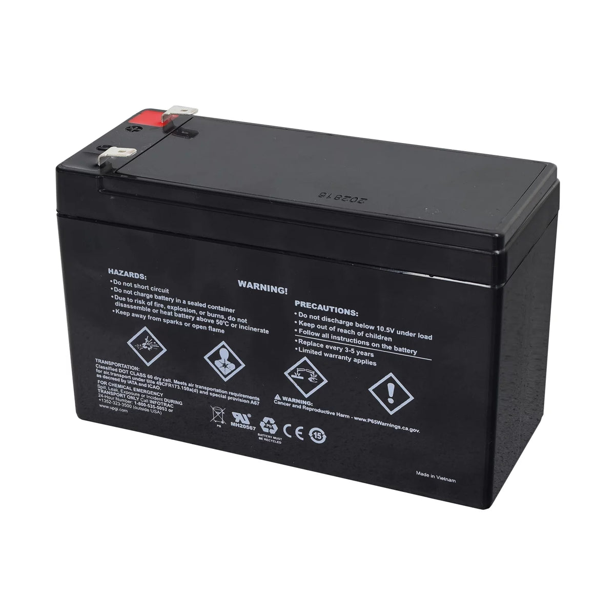 24 Volt 9 Ah Battery Pack with Wiring Harness Y1427