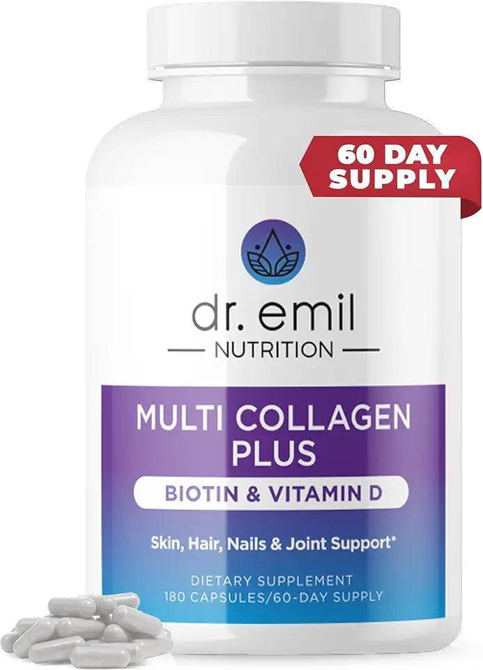 Multi Collagen Peptides Plus Biotin and Vitamin D Supplements X67508