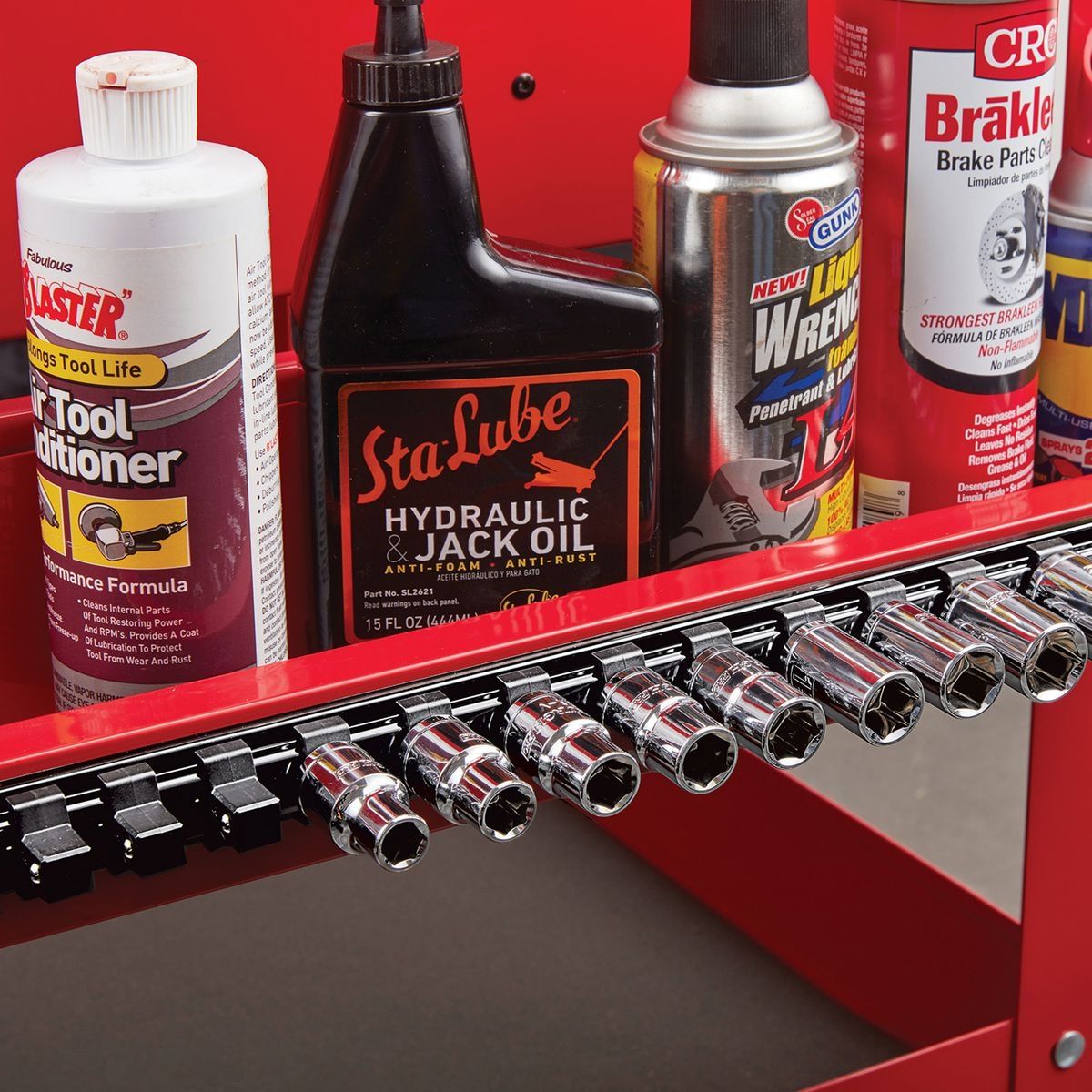 1/2 in. Magnetic Socket Rail U82066