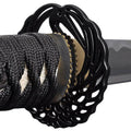 Black Scabbard Aluminium Alloy Unsharpened Training Katana H3284