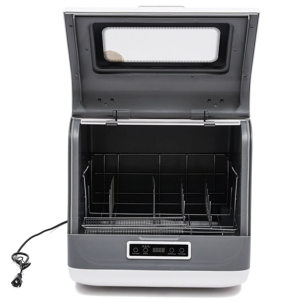 Portable Countertop Dishwasher with LED Display White I31236