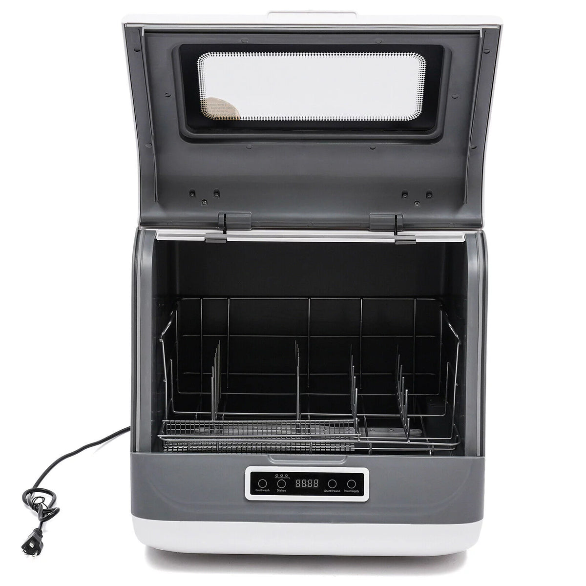 Portable Countertop Dishwasher with LED Display White I31236