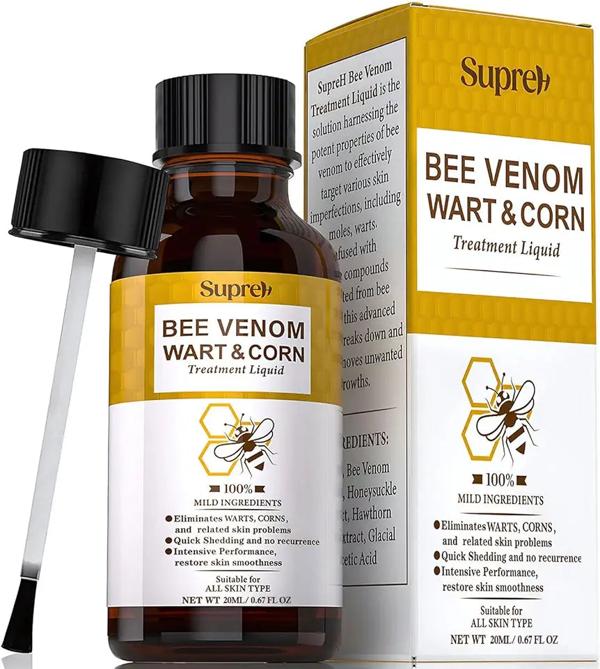 Fast-Acting Wart Remover with Salicylic Acid & Bee Venom Cream 18 ML E421655