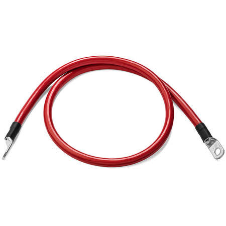 Single Red 15 ft 4/0 AWG Battery Cable A9198