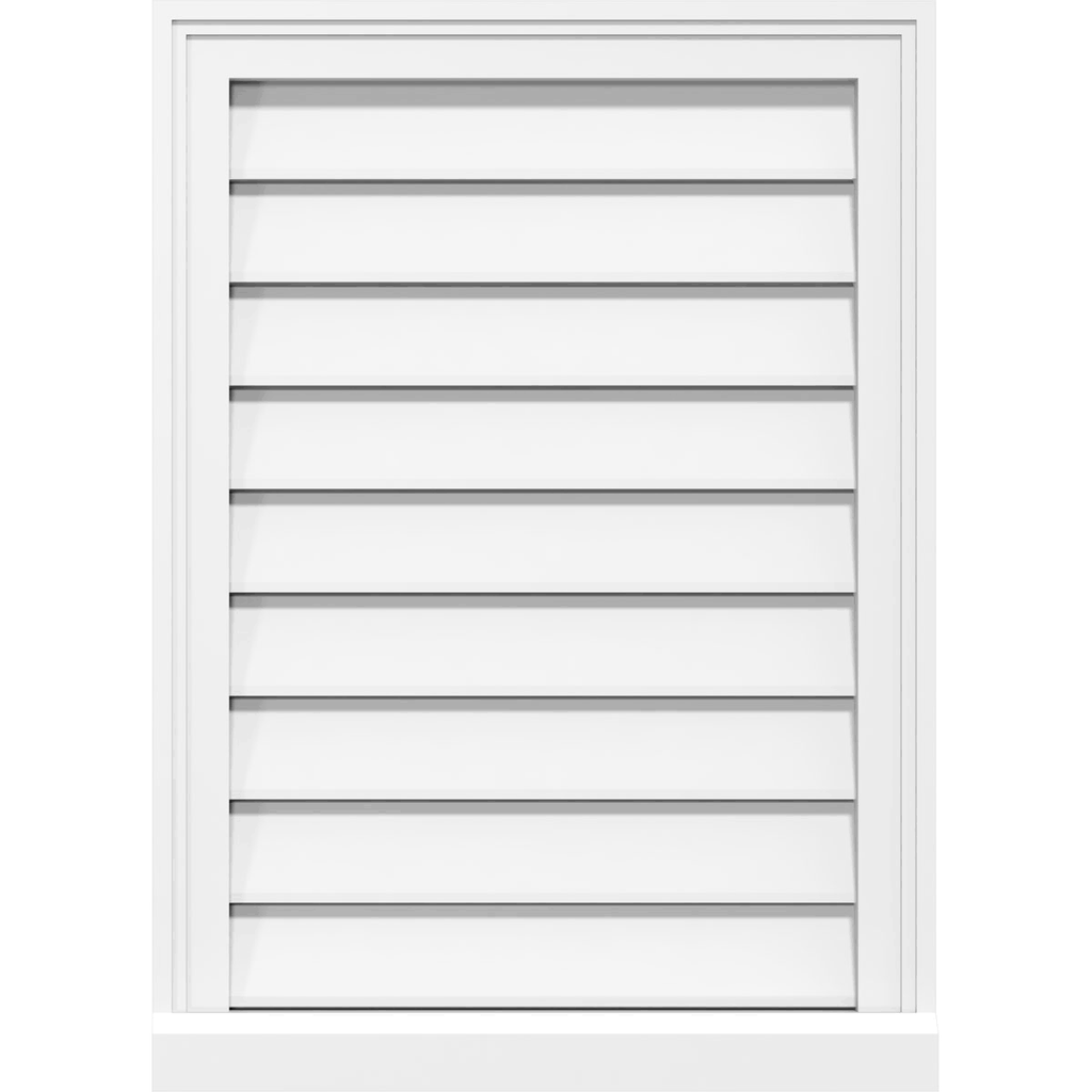 14x22W x 26x22H PVC Gable Vent Y95088