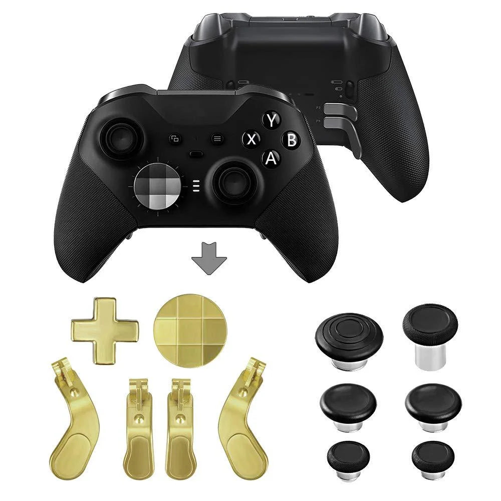 Replacement Controller Gamepad Button Set with D-Pad Paddles X933