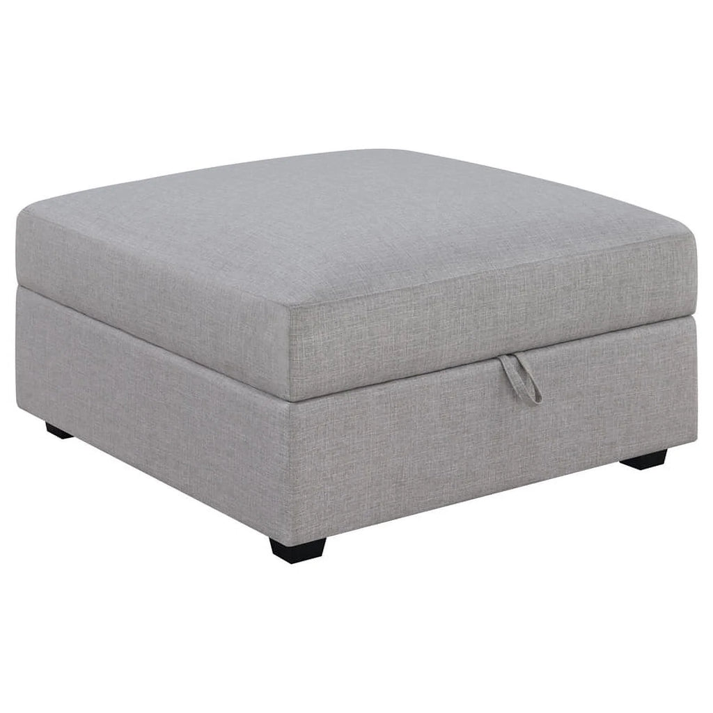 Gray 6-piece Fabric Upholstered Modular Sectional D161048