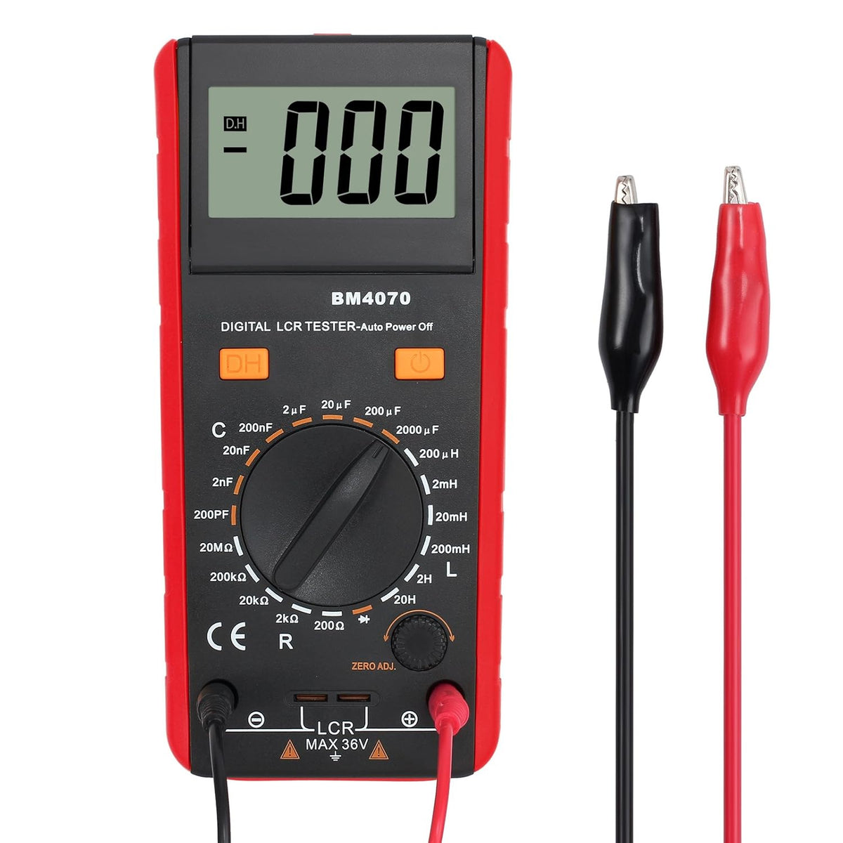 LCR Meter Capacitance Inductance Resistance Tester with Overrange Display P5576