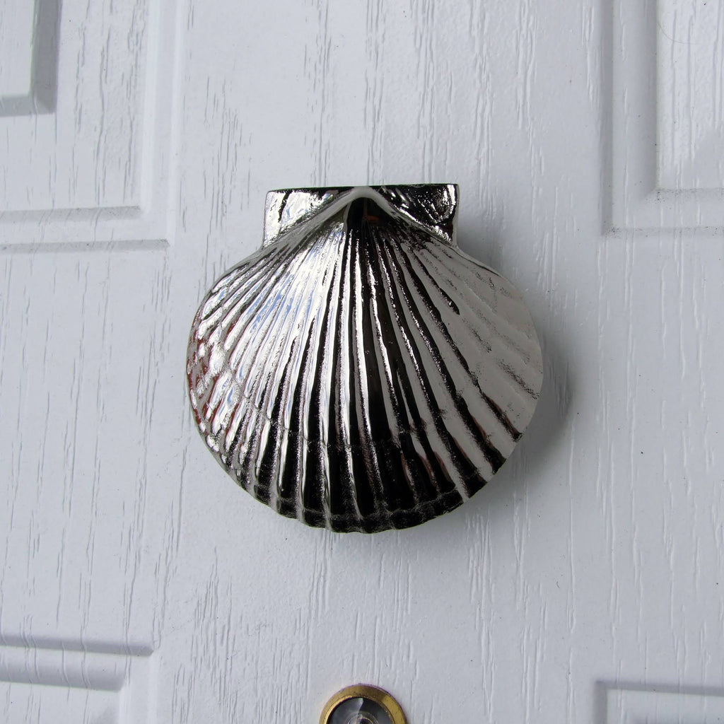 Brass Sea Scallop Door Knocker B61580