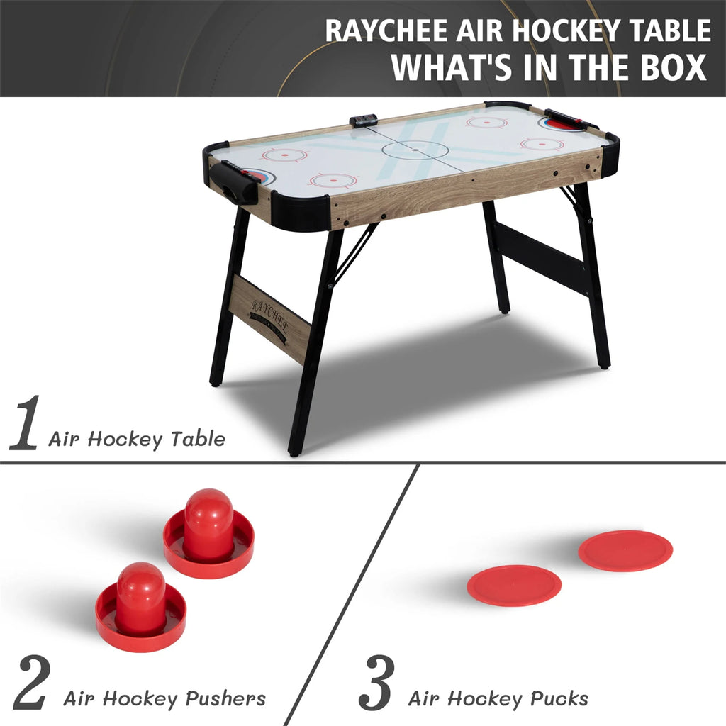 48in Foldable Air Powered Hockey Table with LED Scoreboard T91191