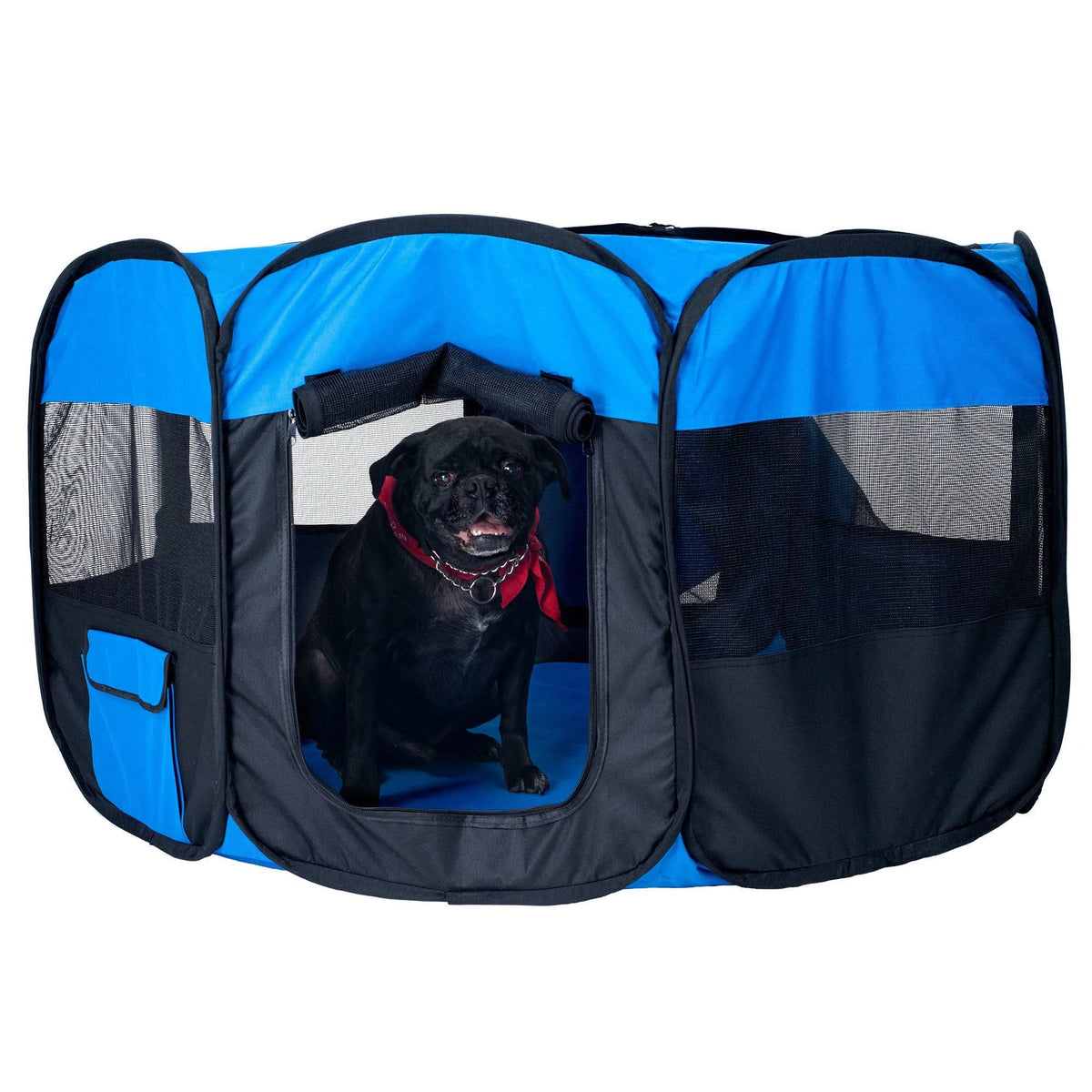 Pop-Up Pet Playpen with Canvas Carry Bag H42756