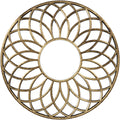 40x22OD x 13 5/8x22ID x 1x22P PVC Ceiling Medallion C597