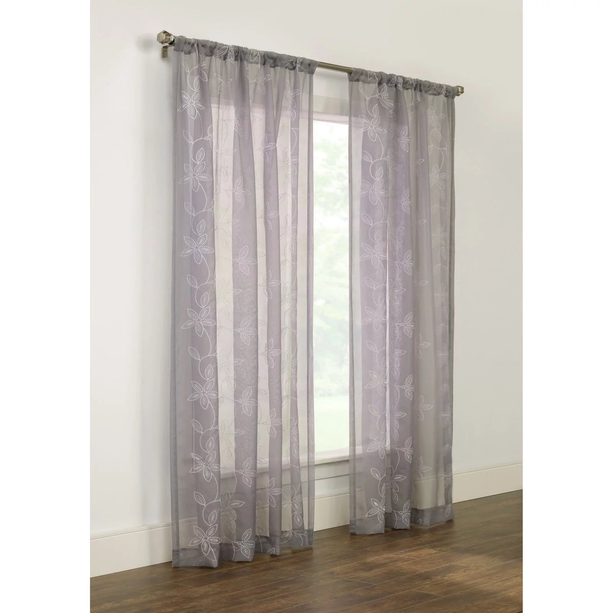 Rod Pocket Curtain Single Panel U130
