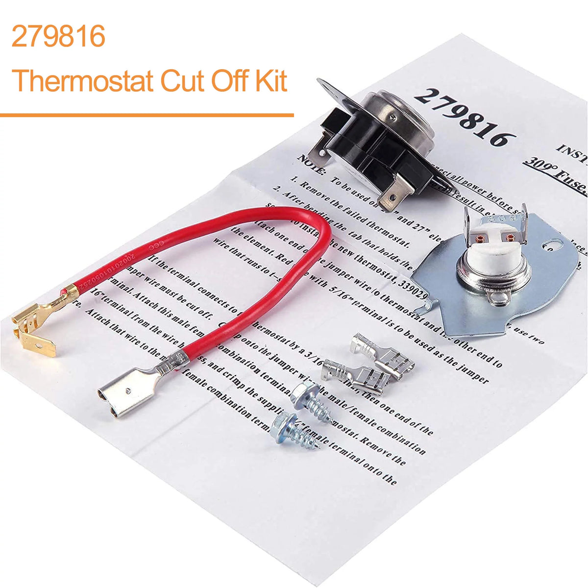 Dryer Heating Element and Thermal Cut-Off Kit Y172