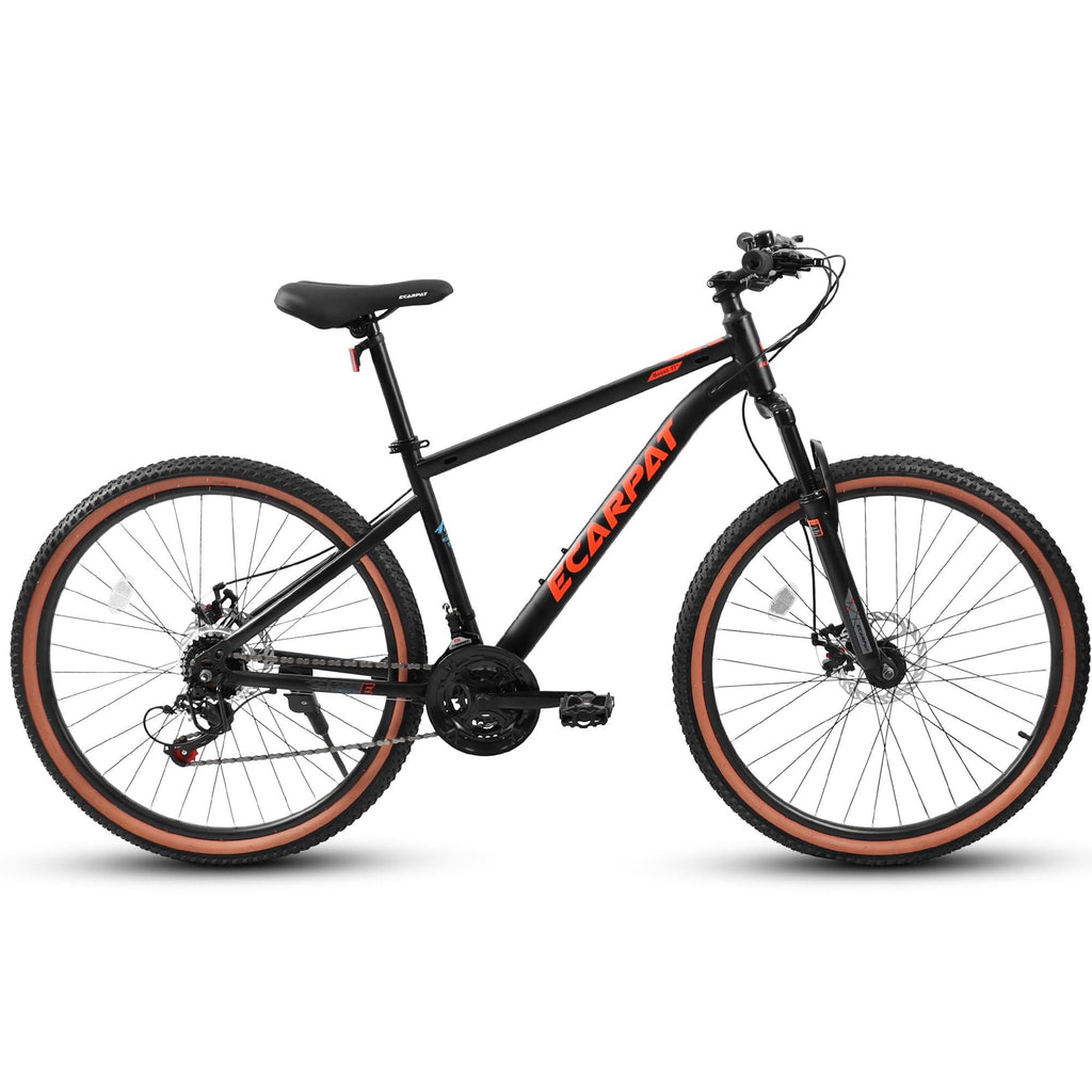 27.5 Inch 21 Speed Carbon Steel Mountain Bike D8342