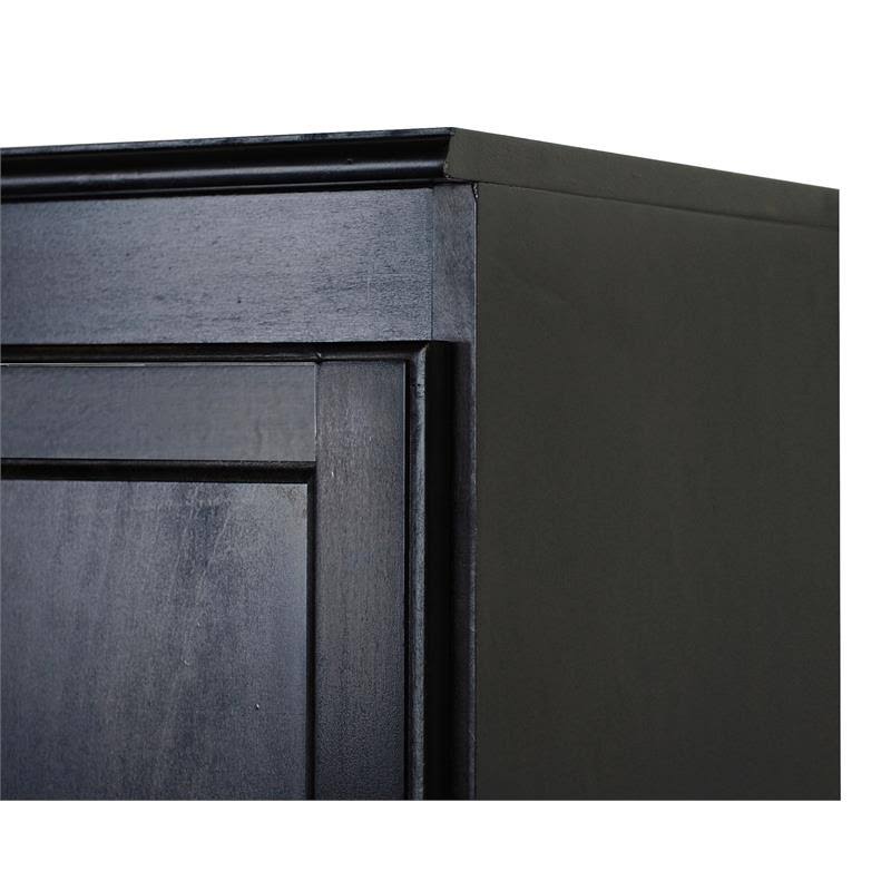 72 inch 5 Shelves Storage Cabinet Brown W1523