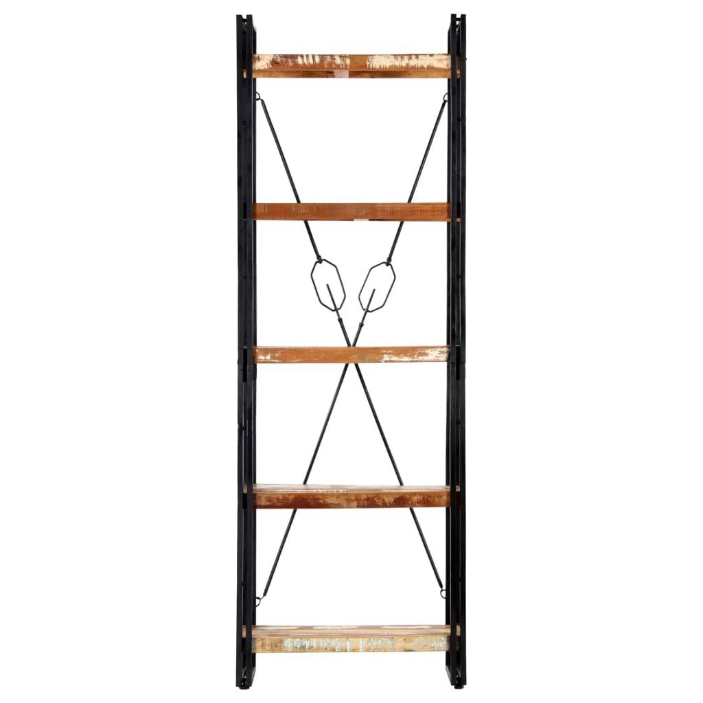 5-Tier Solid Reclaimed Wood Bookcase Z6688