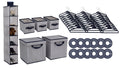 Navy 48 Piece Nursery Storage Set V4246