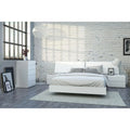 5 Piece Queen Size Bedroom Set White F7760