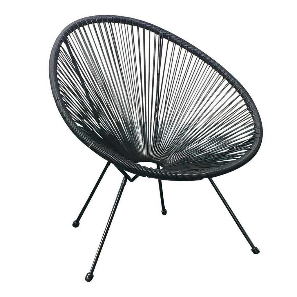 Black Acapulco Chair 4pc Set P847935