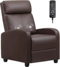 Brown PU Leather Recliner Chair Y91688