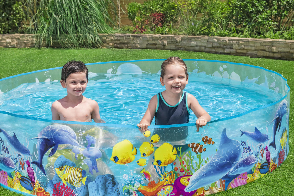 Multicolor Round Kiddie Pool F142148
