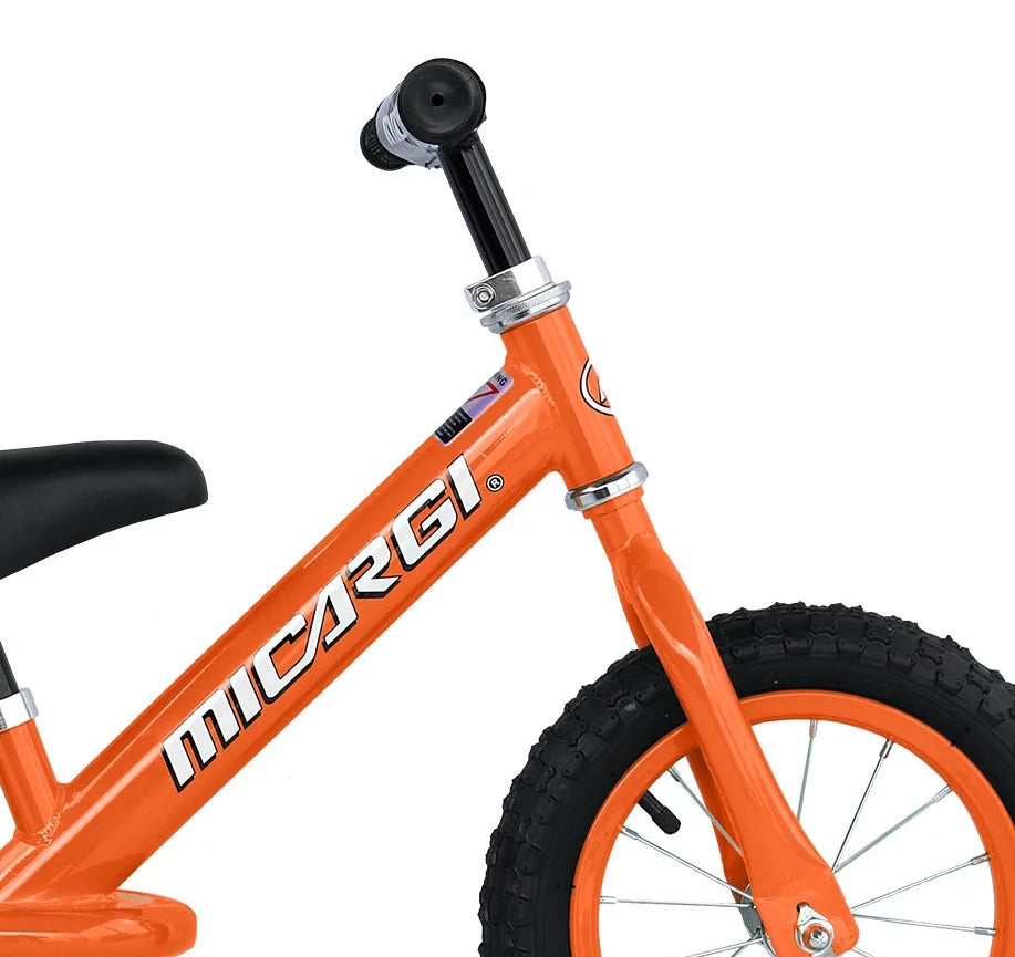 12 No-Pedal Steel Frame Balance Bike with Air Tire F796
