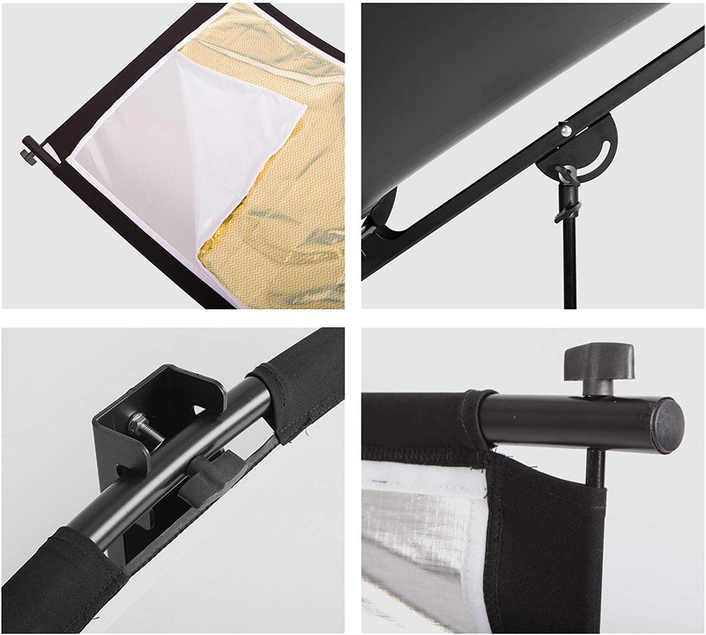 24x70 inches Photography Lighting Reflector with Carry Bag D8645