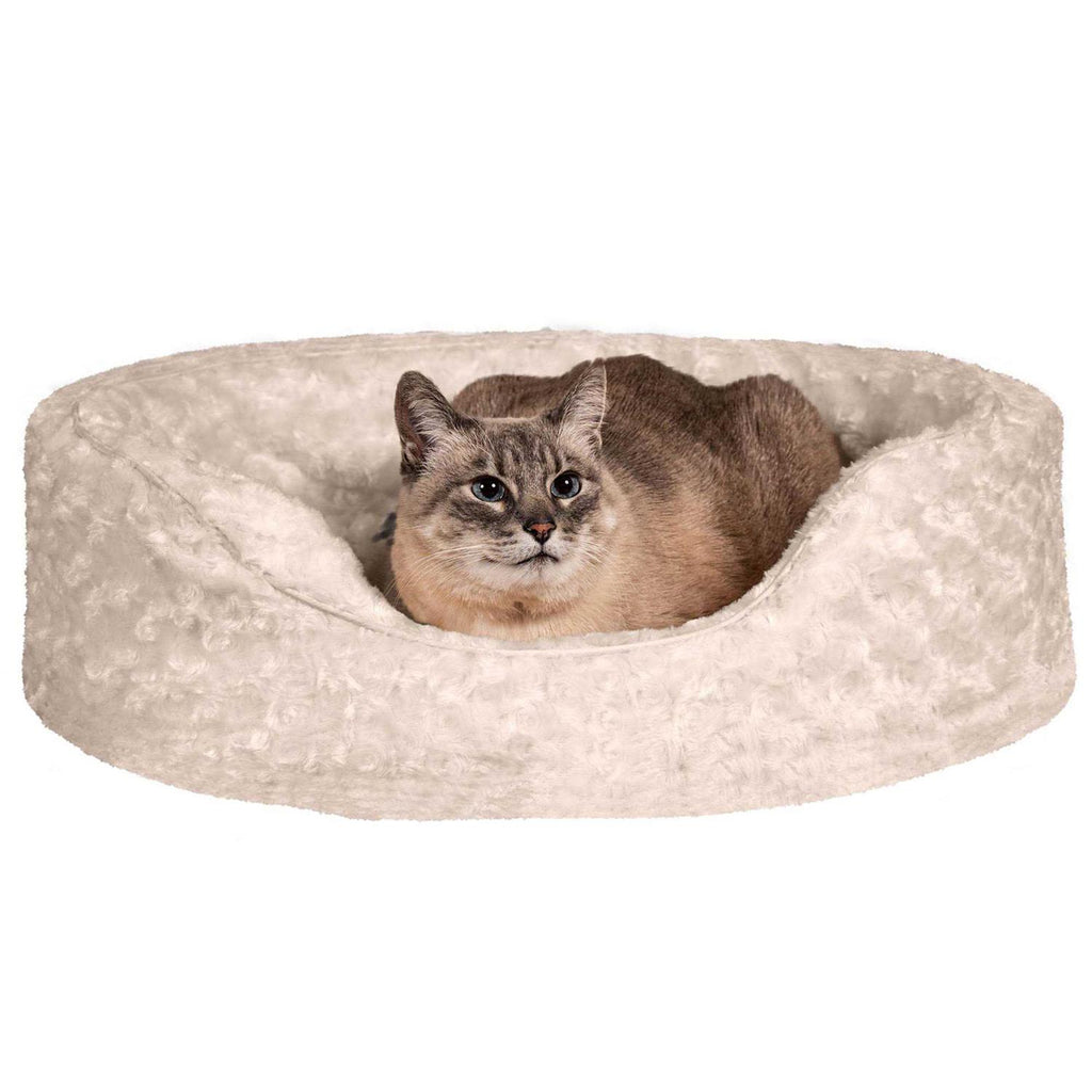 Oval Ultra Plush Pet Bed C2686