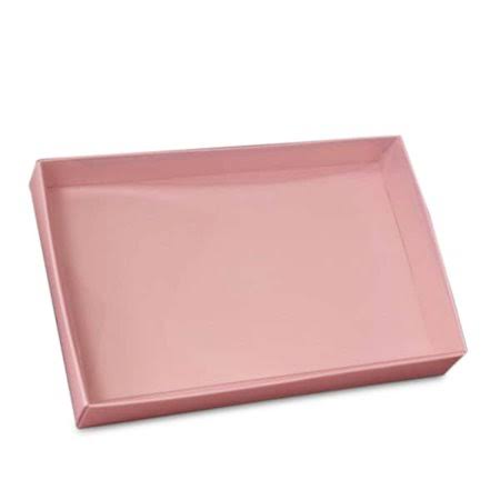 Light Pink Folding View Top Boxes 11 1/4 inch x 8 3/4 inch, Quantity: 100 W270798