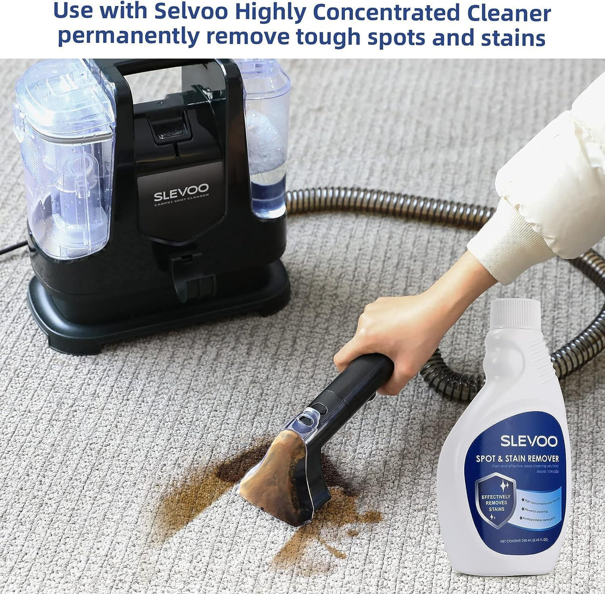 Portable Carpet Cleaner with Pet Spot Stain Remover S293541