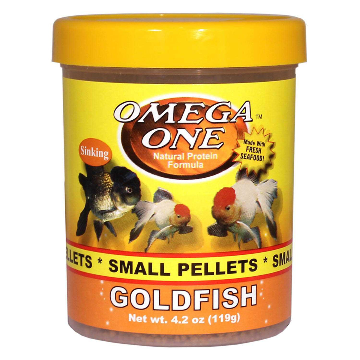 Goldfish Small Sinking Pellets Fish Food J2418