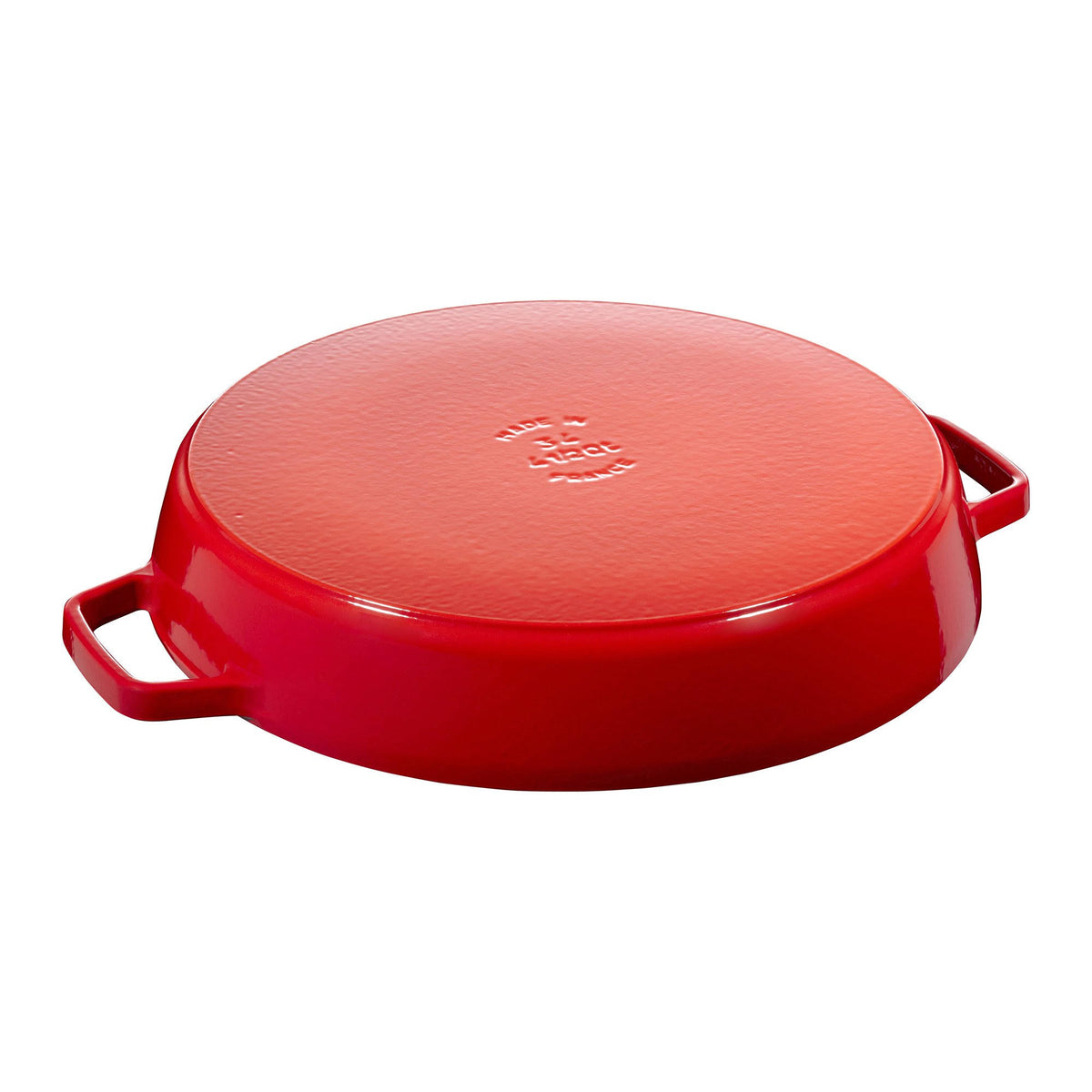 Cherry Cast Iron Double Handle Fry Pan I438
