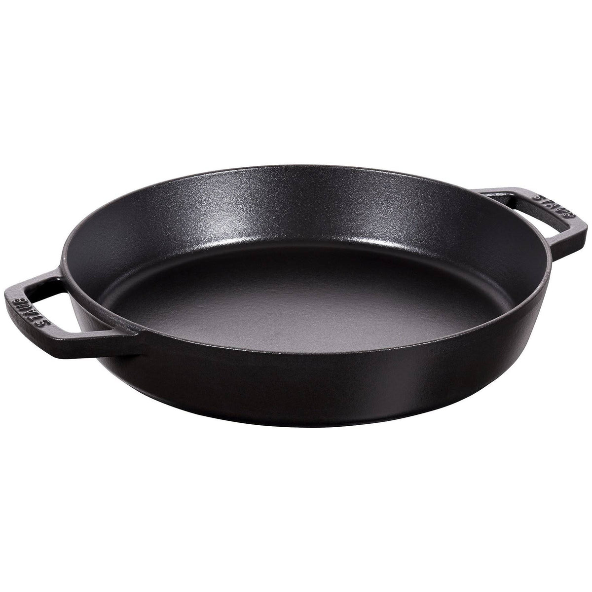 Cherry Cast Iron Double Handle Fry Pan I438
