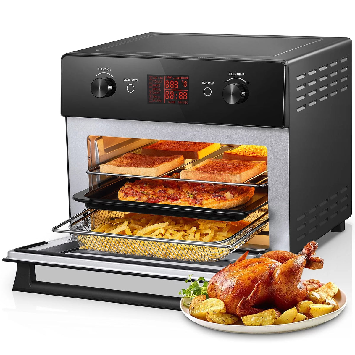 20QT Convection Air Fryer Toaster Oven Combo T1809