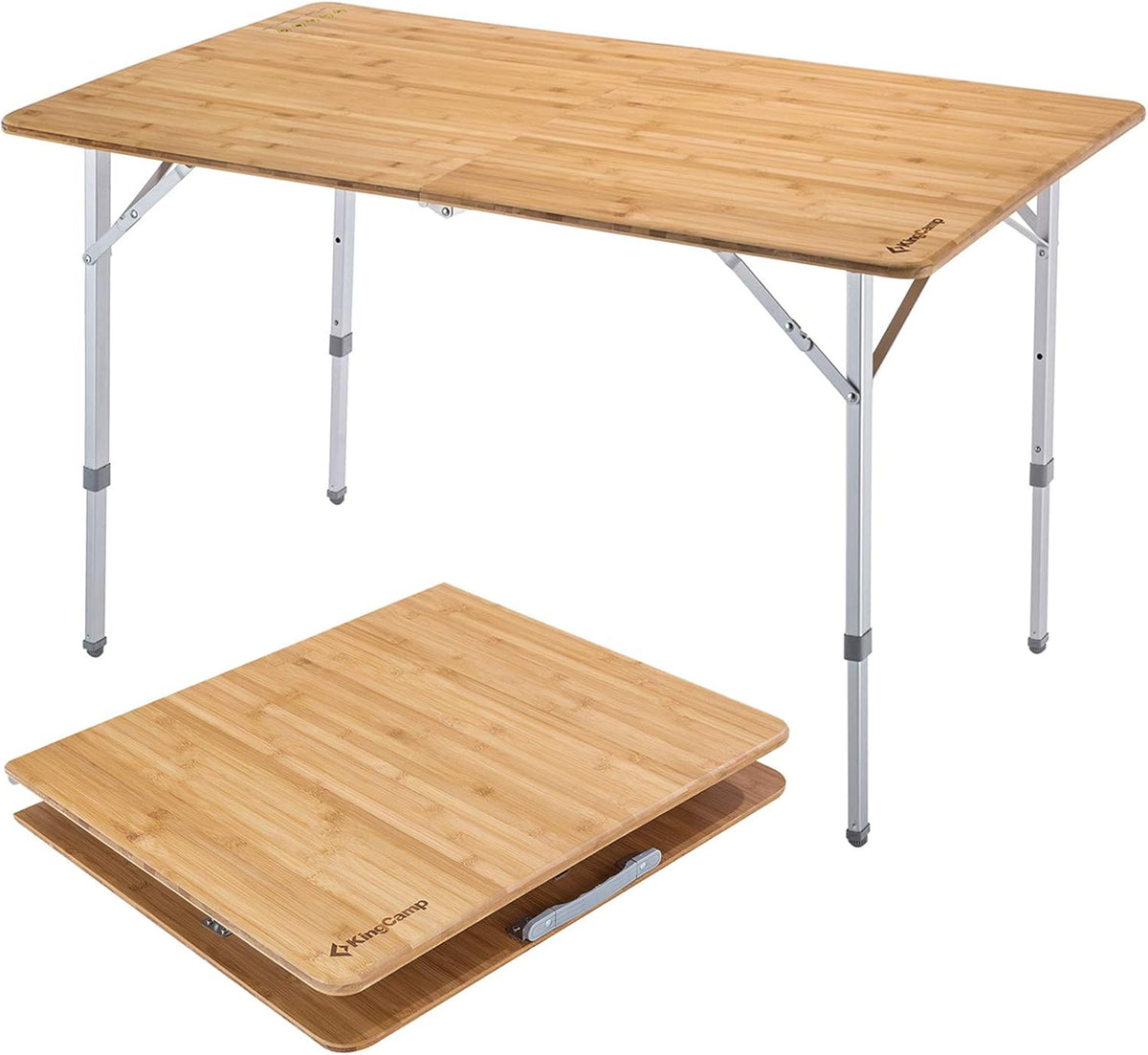 Bamboo Heavy Duty Oversize Portable Folding Table L422