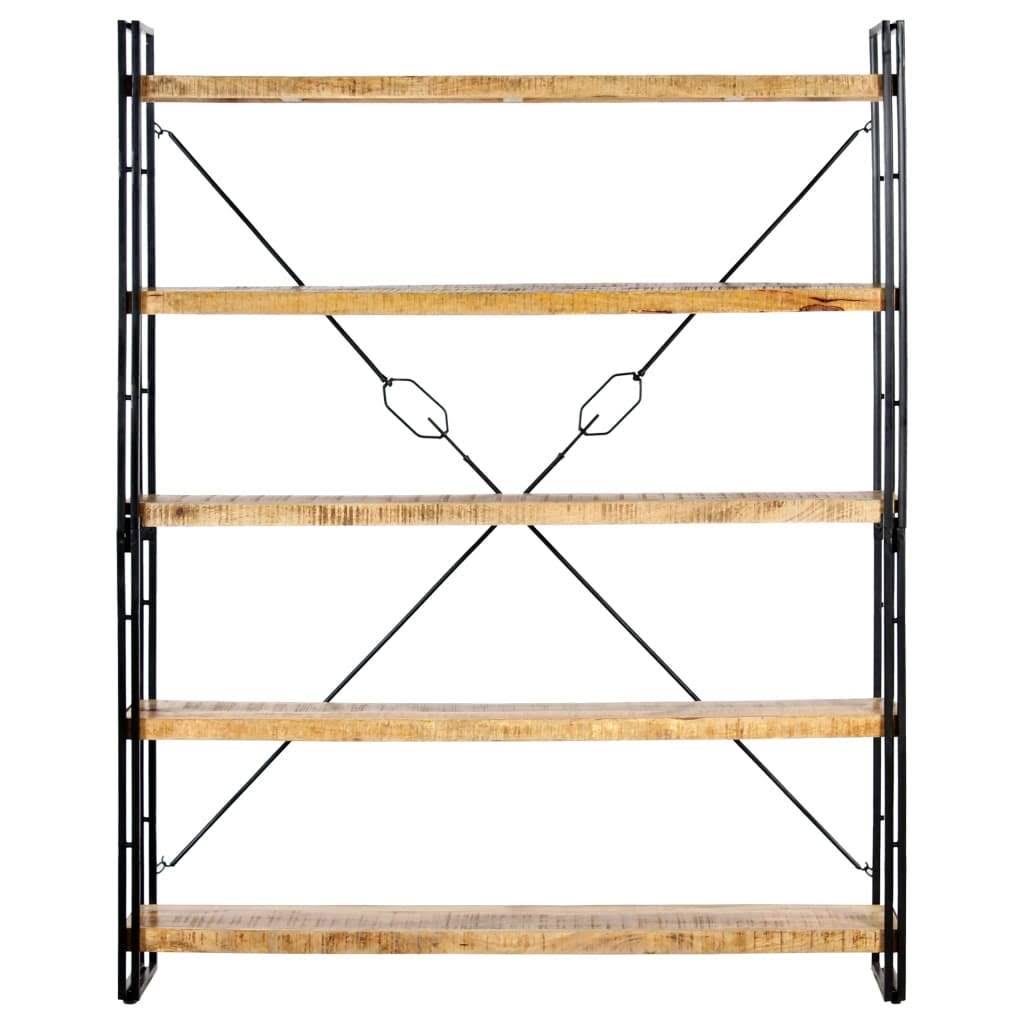 5-Tier Solid Reclaimed Wood Bookcase Z6688