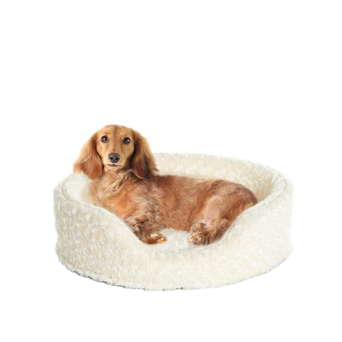 Oval Ultra Plush Pet Bed C2686