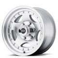 14x7 Clear Machined Wheels D4674