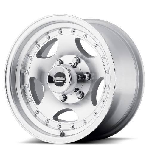 14x7 Clear Machined Wheels D4674