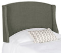 Grey Twin Linen Headboard A27312